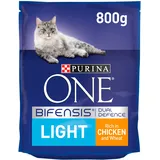 Purina One Light Chicken and Wheat 800 g, Pack of 4