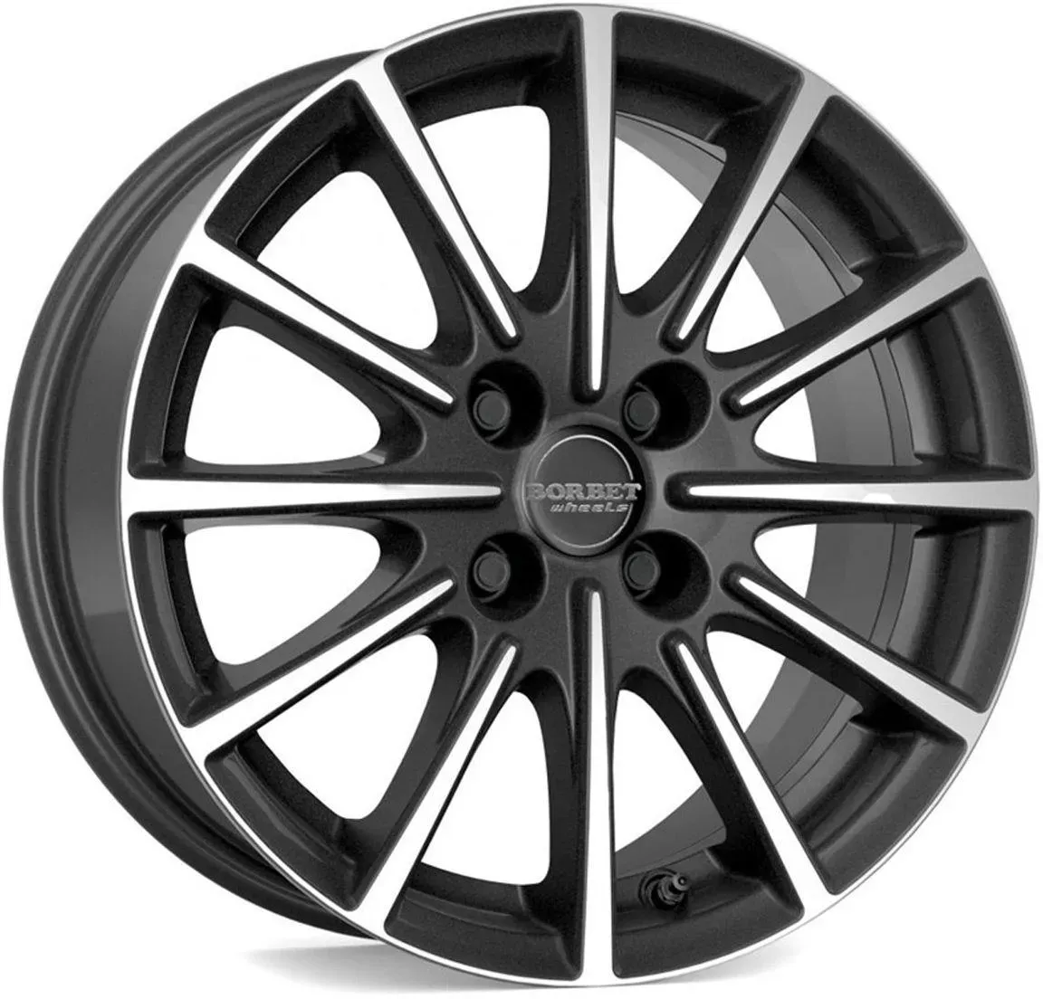 BORBET DESIGN BL4 mistral anthrazit poliert 6.5Jx15 4x98 ET35