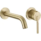 REA Argon Unterputz Waschbeckenarmatur Brush Gold