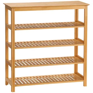 Homcom Schuhregal 80 x 29 x 82 cm beige / beige