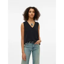 Vero Moda Vmalva S/L V-NECK TOP WVN Noos - XS