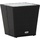 vidaXL 3-tlg Bistro-Set Poly Rattan und Glas Schwarz Modell 1