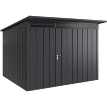 hörmann stauraumsysteme Juno Gerätehaus 3,10 x 2,62 m Anthrazitgrau