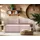 kaiser möbel Schlafsofa, Rosa, Textil, 3-Sitzer, Rechteckig, 192x92x98 cm, Wohnzimmer, Sofas & Couches, Schlafsofas