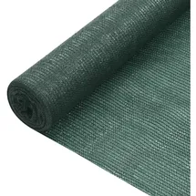 vidaXL Zaunblende 200 x 200 cm Grün Polyethylen 2 St.