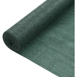 vidaXL Zaunblende 200 x 200 cm Grün Polyethylen 2 St.