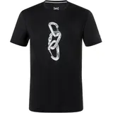 super.natural Herren Carabineri T-Shirt (Größe L, schwarz)