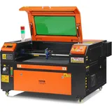 Vevor 60W CO2 Laser Graviermaschine 400x600mm Lasergravierer 800mm/s Gravurwerkzeug Lasergravurmaschine Graviergerät USB-Anschluss mehr als 1000 Materialien kompatibel mit LightBurn, CorelDRAW, AutoCAD,