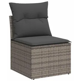 vidaXL Sofa Set 7 pcs Loungesofa grau/dunkelgrau
