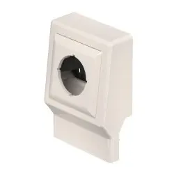 OBO 6132239 Geräteträger SL leer 20x50/70 9001 Polyvinylchlorid cremeweiß RAL 9001 SL ETler5070 cws