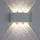 ISOLED Außenwandleuchte Aluminium 4,0 cm IP54 inkl. LED 480 lm sandweiß