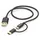 Hama 2in1-Micro-USB-Kabel mi