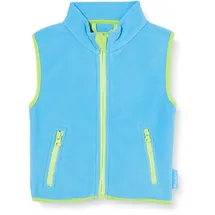Playshoes Fleece Weste Unisex Kinder Outdoor-Oberteil, aquablau, 74