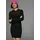 MELROSE Strickkleid Mini schwarz 38