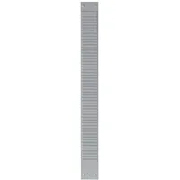 NOBO 1900404 Kartentafel-Zubehör Kartenträger für Stecksystem, Index 3, 1 Stück, grau