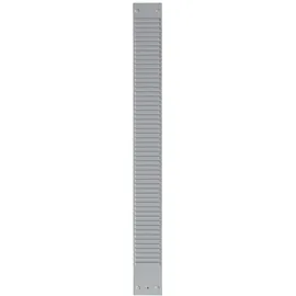 NOBO 1900404 Kartentafel-Zubehör Kartenträger für Stecksystem, Index 3, 1 Stück, grau
