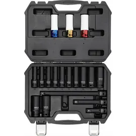 Yato Schlagschrauber-Nuss Set 18-tlg.