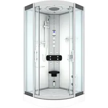 AcquaVapore Dampfdusche Duschtempel Sauna Dusche Duschkabine D46-10T3-EC 90x90