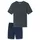 SCHIESSER Shorty Casual Essentials Schwarz 50