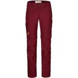 Fjällräven Karla Pro ZIP-OFF TROUSERS W Damen - Trekkinghose - rotbraun