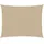 vidaXL Sonnensegel Oxford-Gewebe Rechteckig 2x3,5 m Beige