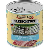 Classic Dog Fleischtopf Junior 4 Sorten Fleisch 800g