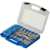 PRO PLUS ProPlus 730986 Sortiment Ösen- Druckknöpfe Stanzstange 275 teilig