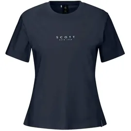 Scott Typo Damen T-Shirt-Dunkel-Blau-M