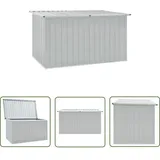 The Living Store - Gartenbox Grau 171x99x93 cm - Gartenbox - Stahltrennwand - Gartenschuppen - Außenaufbewahrung - Wetterfest