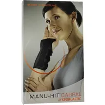 Sporlastic MANU-HIT CARPAL links middle schwarz