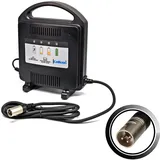 Akkuman Ladegerät mit XLR-Stecker für Bleiakkus 24 V 8 A