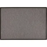 DEKOWE In- & Outdoorteppich Naturino Effekt", S2 anthrazit 67x133 cm