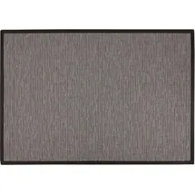 DEKOWE In- & Outdoorteppich Naturino Effekt", S2 anthrazit 67x133 cm