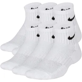 Nike Everyday Cushioned Ankle Socken 6er Pack Weiß 38-41