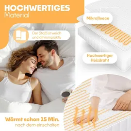 Kesser Wärmeunterbett 160 x 140 cm Weiß