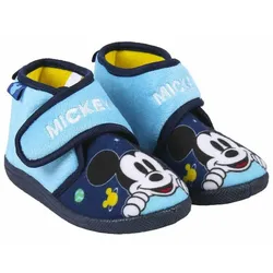 Mickey Maus Kinderhausschuhe in Blau – Magische Schritte zuhause