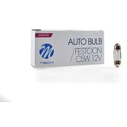 Glühlampe M-TECH C5W 31mm 5W T11x31 SV8.5 12V