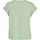 VILA VIELLETTE Kurzarmshirt Satin Grün S (36)