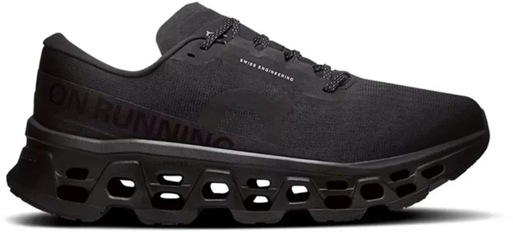 On Herren Cloudmonster 3 - breit (2E) schwarz 44.0