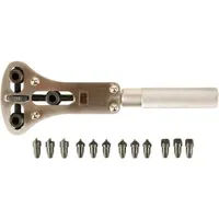 VELLEMAN UNIVERSAL-GEHÄUSEÖFFNER FÜR WASSERDICHTE UHREN - 4 SÄTZE MIT 3 EINSÄTZEN