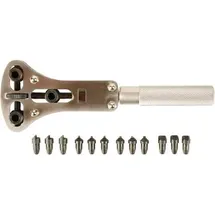 VELLEMAN UNIVERSAL-GEHÄUSEÖFFNER FÜR WASSERDICHTE UHREN - 4 SÄTZE MIT 3 EINSÄTZEN