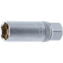 BGS Zündkerzen-Einsatz mit Magnet Sechskant 10 mm (3/8") SW 16 mm