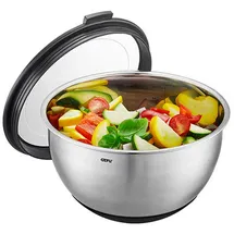 GEFU Schüssel Muovo 2500 ml Edelstahl Silber 2,5 l