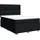 vidaXL Boxspringbett 140 x 200 cm Schwarz