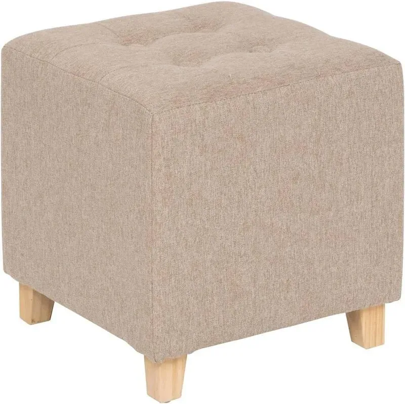 Atmosphera Sitzsack Leandre Kiefer Beige 35x35x35cm