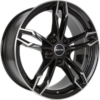 GMP Dea 9.5x20 ET45 5x120 72,6, black diamond