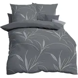 KAEPPEL Organic Grau 155 x 220 cm + 2 x 80 x 80 cm