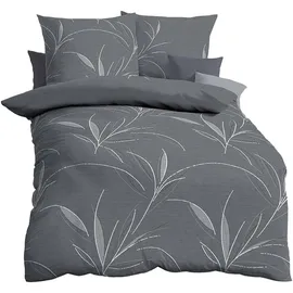 KAEPPEL Organic Grau 155 x 220 cm + 2 x 80 x 80 cm