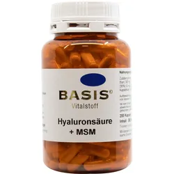 Basis Hyaluronsäure+MSM, 200 Kapseln