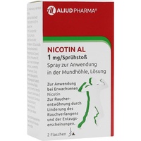 Aliud Nicotin AL 1 mg/Sprühstoß Spray zur Anwendung in